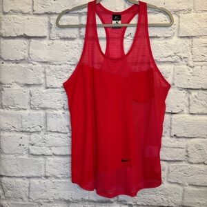 Nike Dri-Fit Racerback Tank Top with Pocket L